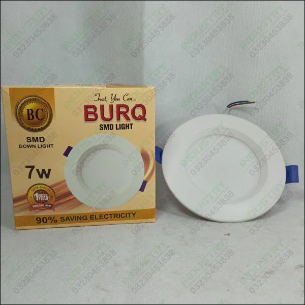 BURQ SMD Light Down Light 90% Saving Electricity in Pakistan - industryparts.pk