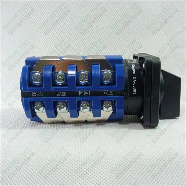 CAMSCO CA-63081 change over for 3 meter  Phase Selector 63A 0-1-2-3-4 in Pakistan - industryparts.pk