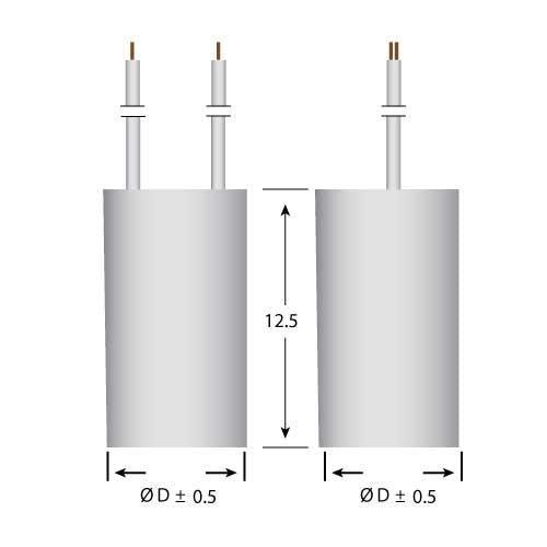 4.5 HSF 400 Vac Single Rating capacitor - industryparts.pk