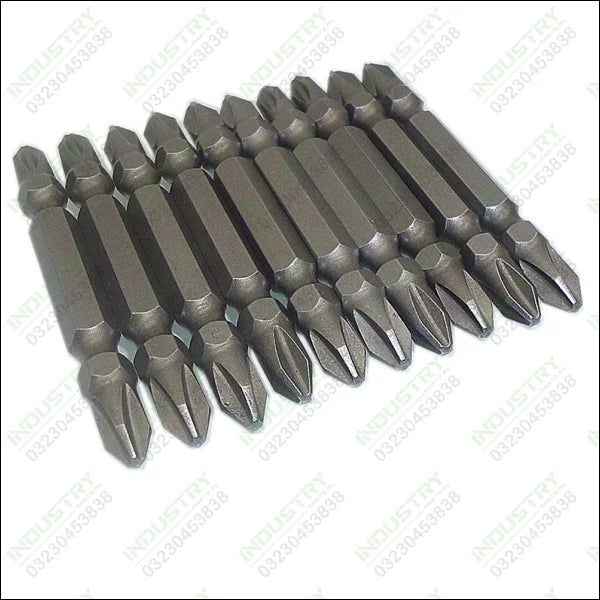 Catamount  tools 10 pcs double ended PH2 bit set - industryparts.pk