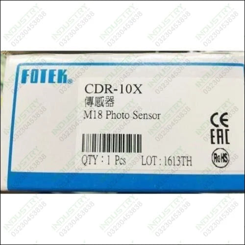 CDR-10X FOTEK M18  Photoelectric Switch Sensors - industryparts.pk