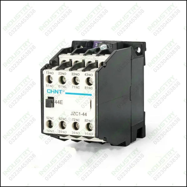 CHINT Contactor Relay Contact Type Relay JZC1-44 Middle Relay AC220V 4 Open 4 Close - industryparts.pk