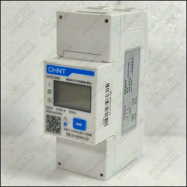 CHINT DDSU666 80A Single Phase Smart Energy Electric Meter in Pakistan