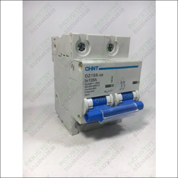 CHINT DZ158-125 125A High Current Double Circuit Breaker in Pakistan