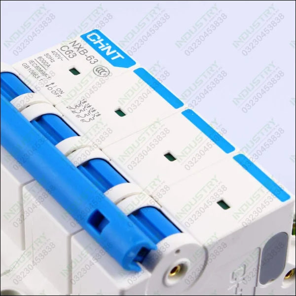 CHINT MCB NXB-63 4 POLE 6 KA CIRCUIT BREAKER in Pakistan