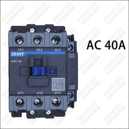 Chint NXC-40 3 Pole Magnetic Contactor - industryparts.pk