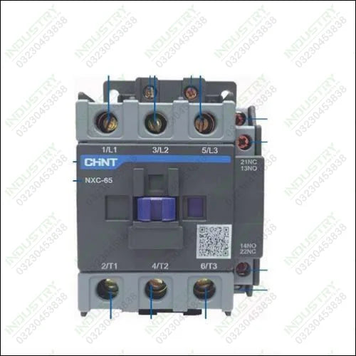 Chint NXC-65 3 Pole Magnetic Contactor - industryparts.pk