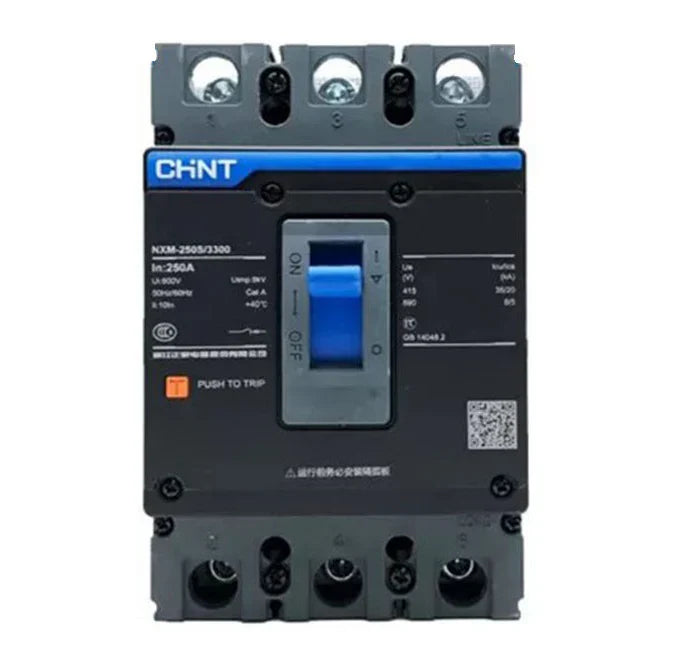 CHINT NXM 3 Pole High Breaking Capacity Molded Case (MCCB) Circuit Breakers in Pakistan