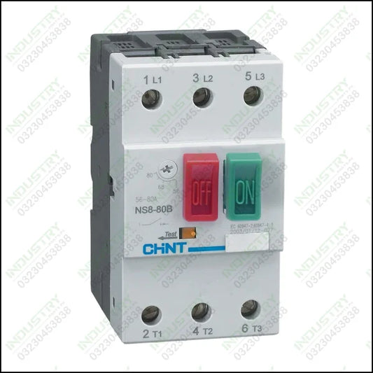 Chint Three Phase Circuit Breaker NS2-80 30-40A in Pakistan - industryparts.pk