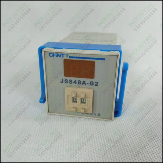 CHINT Time Relay JSS48A-G2 99s AC 220V DC24V in Pakistan - industryparts.pk
