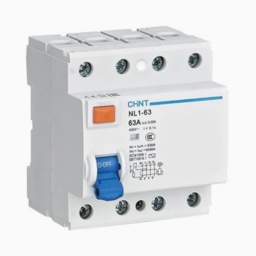 CHINT NL1-63 Residual Current Circuit Breakers (RCCB) in Pakistan