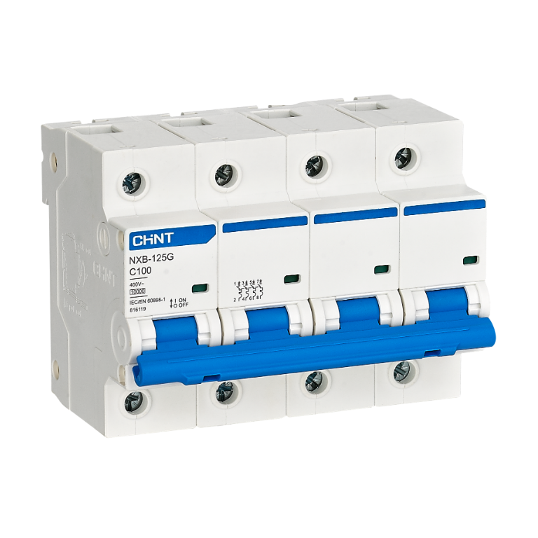 CHINT NXB-125H 4 POLE Miniature Circuit Breaker in Pakistan