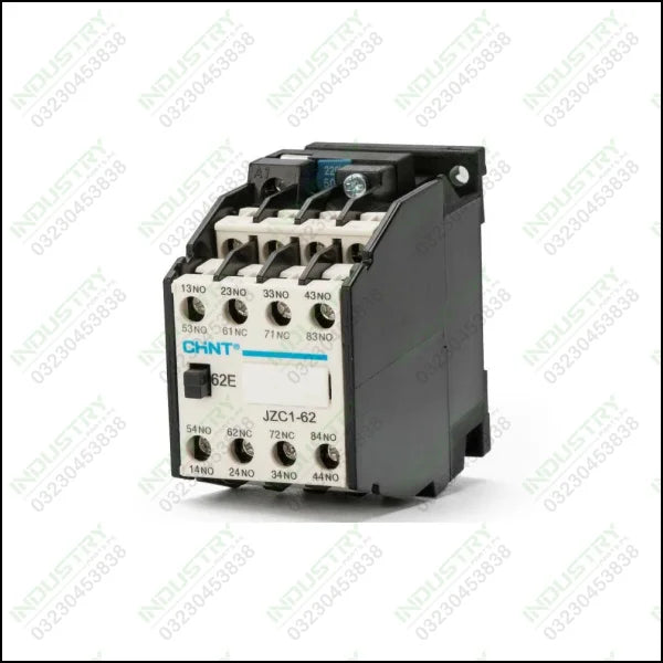 CHNT AC contactor 6 open 2 closed JZC1-62 380V in Pakistan - industryparts.pk