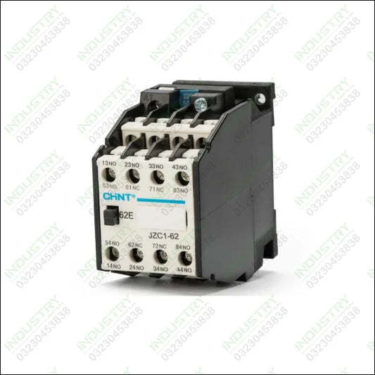 CHNT AC contactor 6 open 2 closed JZC1-62 380V in Pakistan - industryparts.pk