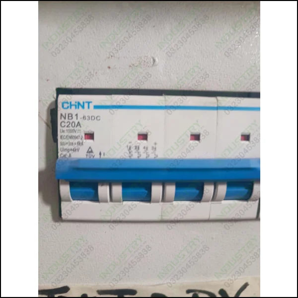 CHNT NB1-63DC DC Breaker 4 Pole 20A 1000v in Pakistan