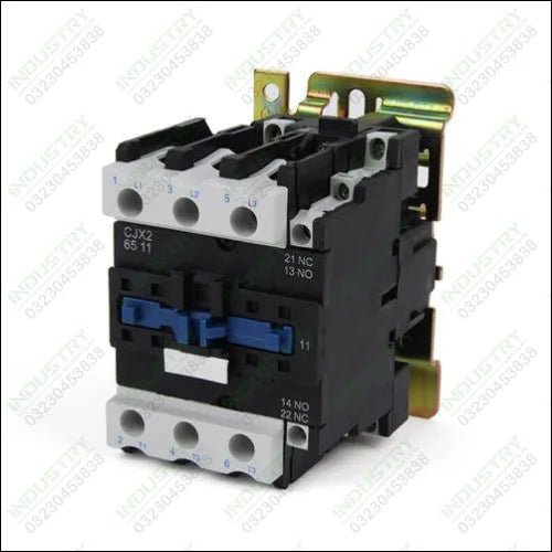 CJX2-6511 65Amp Coil Voltage AC220V Electrical Triphase Relay & Contactor - industryparts.pk
