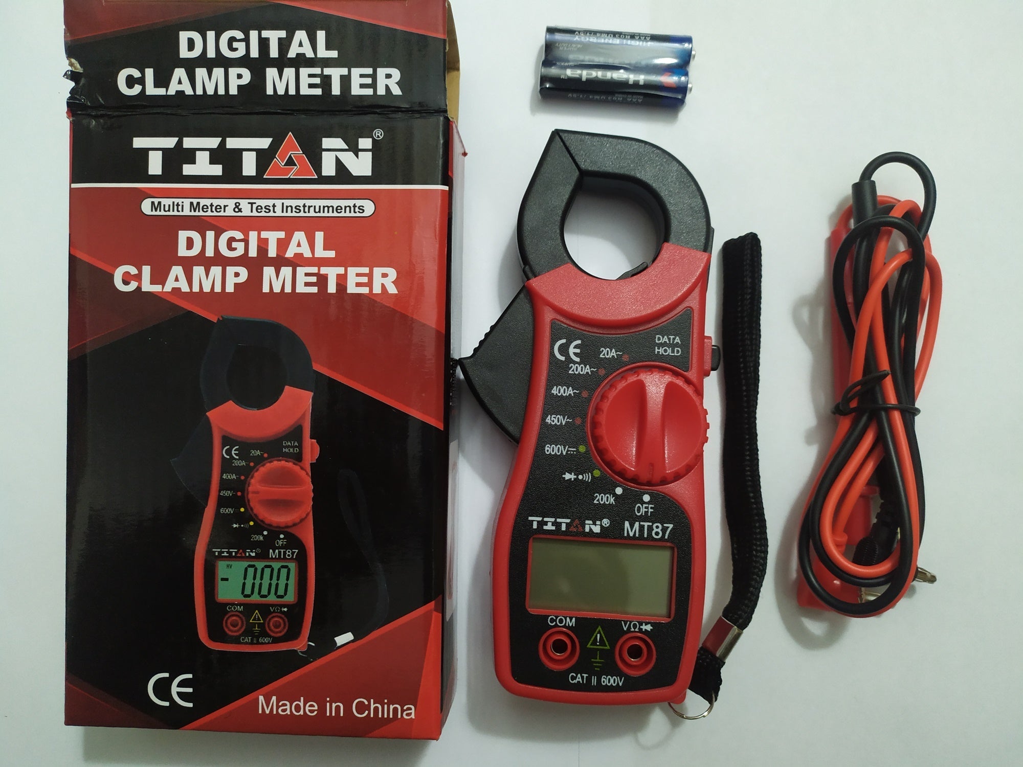 TiITAN MT87 Digital Clamp Multi & Ampere Meter in Pakistan