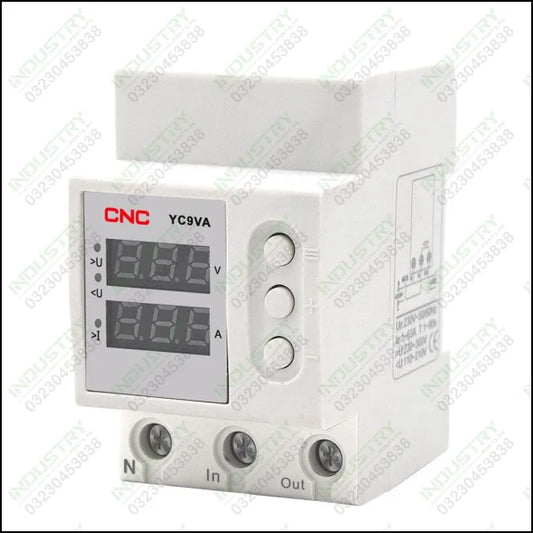 CNC Volt Ampere Protection Device Voltage Protector 63A YC9-VA in Pakistan - industryparts.pk