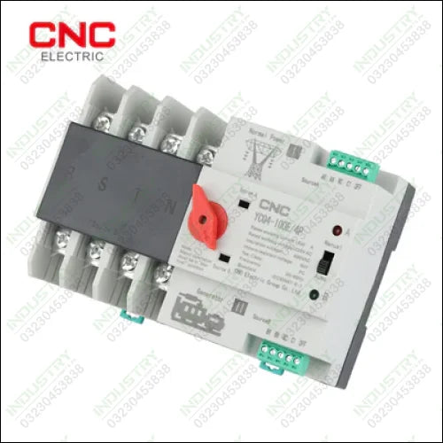 CNC YCQ4-100E/4P ATS Automatic Dual Power Switch in Pakistan