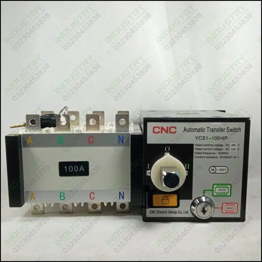 CNC YCS1 Electrical ATS Panel Board Automatic Transfer Switch in Pakistan - industryparts.pk