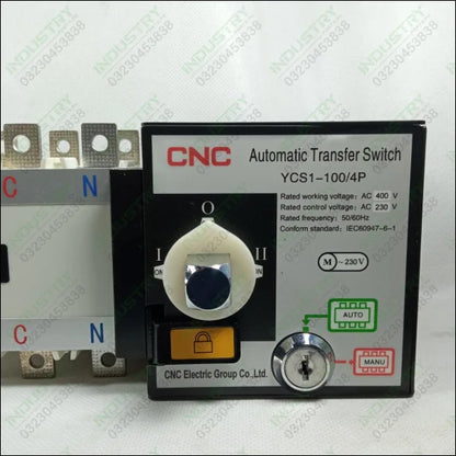 CNC YCS1 Electrical ATS Panel Board Automatic Transfer Switch in Pakistan - industryparts.pk