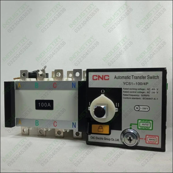 CNC YCS1 Electrical ATS Panel Board Automatic Transfer Switch in Pakistan - industryparts.pk