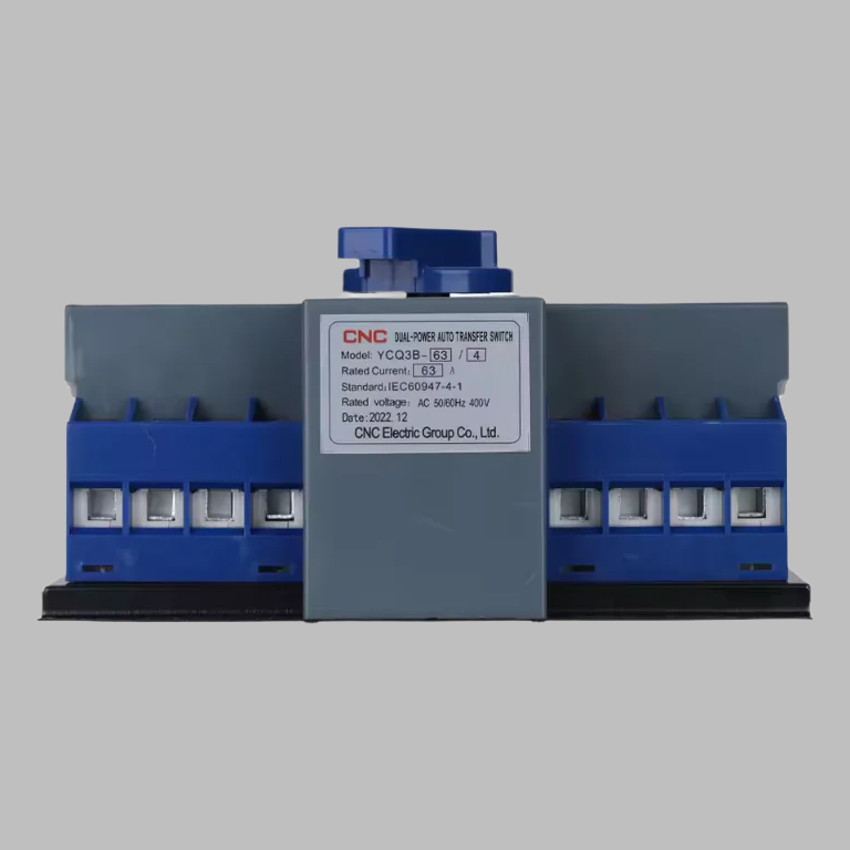 CNC YCQ3B-63 2P/4P ATS Dual Power Automatic Transfer Switch in Pakistan