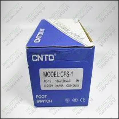 CNTD Foot Switch CFS-01 220V AC in Pakistan - industryparts.pk