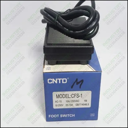 CNTD Foot Switch CFS-01 220V AC in Pakistan - industryparts.pk