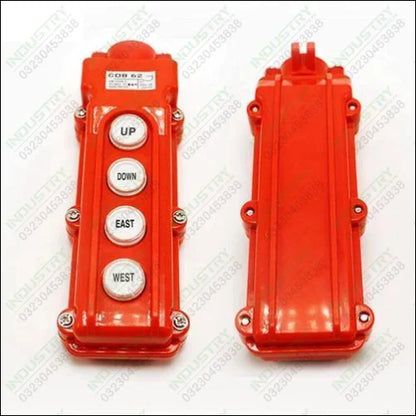 COB-62 Push Button for Hoist & Crane Pendant Control Rainproof in Pakistan - industryparts.pk