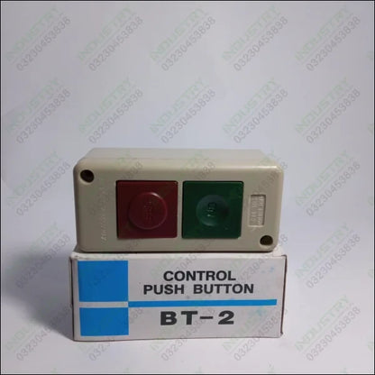 Control Push Button BT-2  AC 250V 3A in Pakistan - industryparts.pk