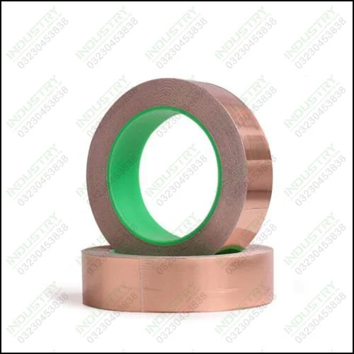 Copper Foil Tape 10mmx20m - industryparts.pk
