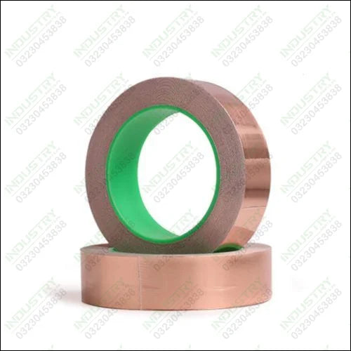 Copper Foil Tape 10mmx20m - industryparts.pk