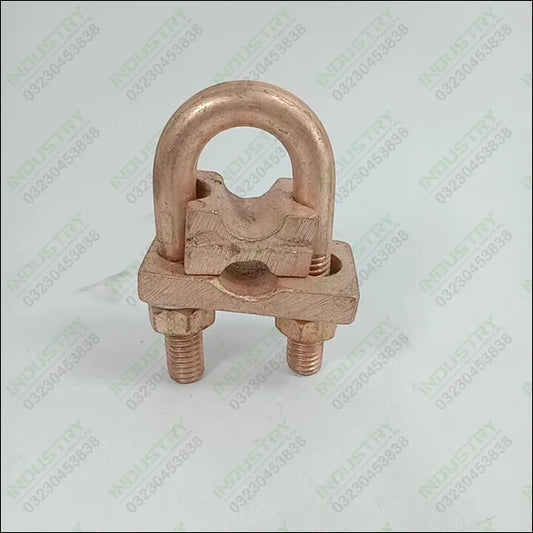 Copper U Clamp Grounding/Earthing Connector in Pakistan