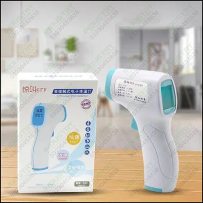 cry F02 Digital Forehead Thermometer Infrared Baby Thermometer - industryparts.pk