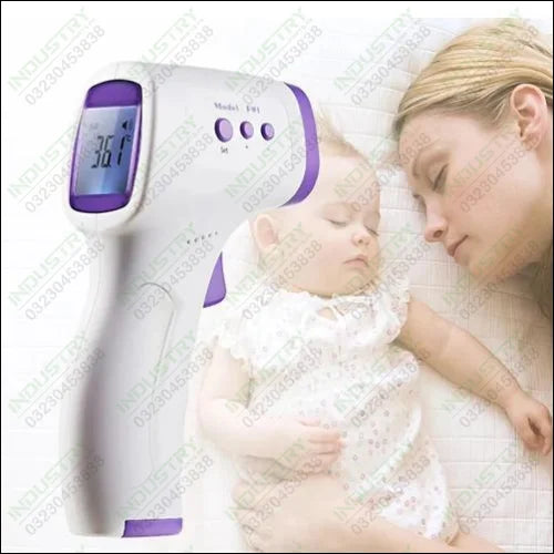 cry F02 Digital Forehead Thermometer Infrared Baby Thermometer - industryparts.pk
