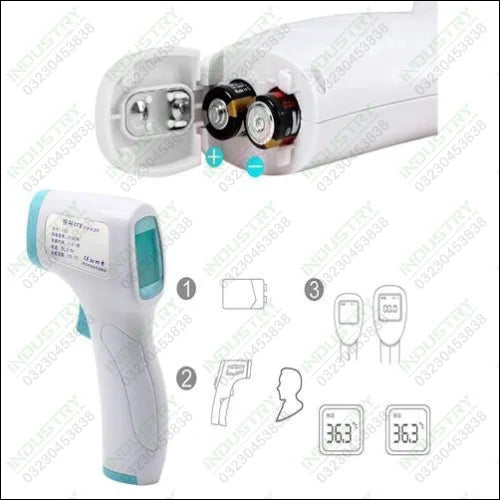 cry F02 Digital Forehead Thermometer Infrared Baby Thermometer - industryparts.pk