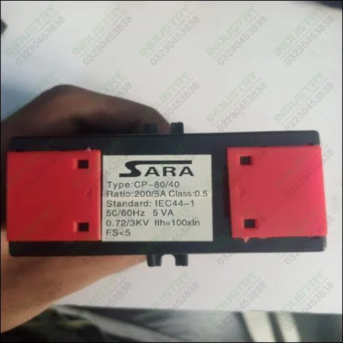 Current Transformer for Energy Meter Measuring  DIN Rail 100/5A 150/5A (SARA) - industryparts.pk