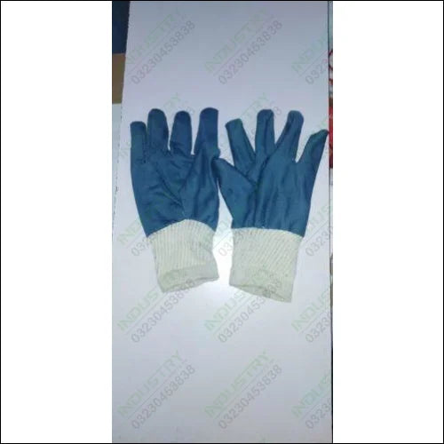 Cutton Gloves Uses Welding Working Available in Normal Sizes (12 Pair) - industryparts.pk