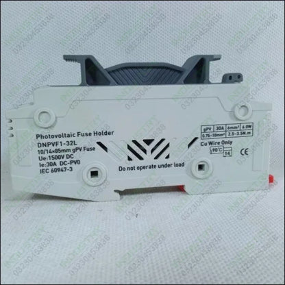 DC 1500V Photovoltaic Fuse Holder 20A in Pakistan - industryparts.pk