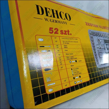 Dehco Socket Wrenches Set 52 Pcs In Pakistan - industryparts.pk