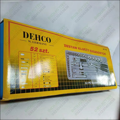 Dehco Socket Wrenches Set 52 Pcs In Pakistan - industryparts.pk