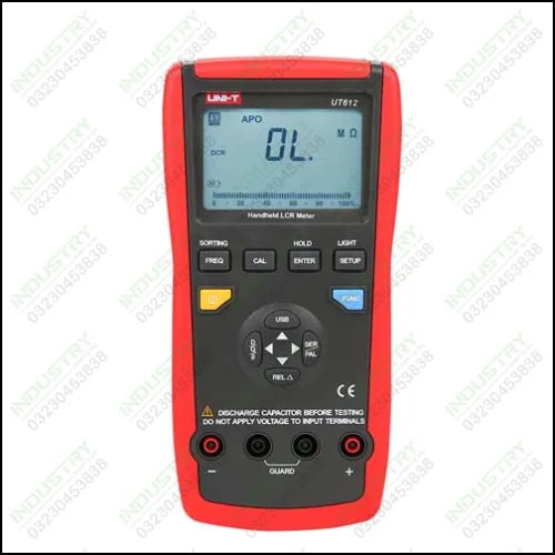 Digital Auto Inductance Capacitance LCR Meter UNI T UT612 in Pakistan - industryparts.pk