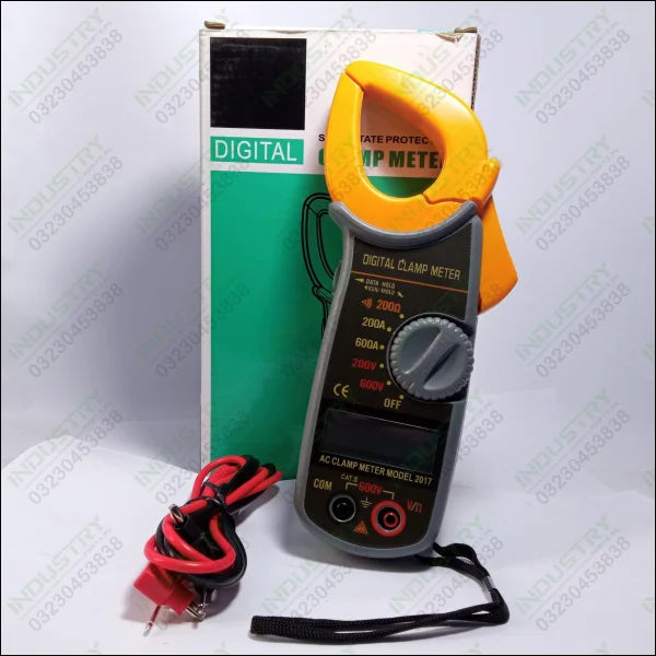 Digital Clamp Meter KSR-2017 AC/DC in Pakistan - industryparts.pk