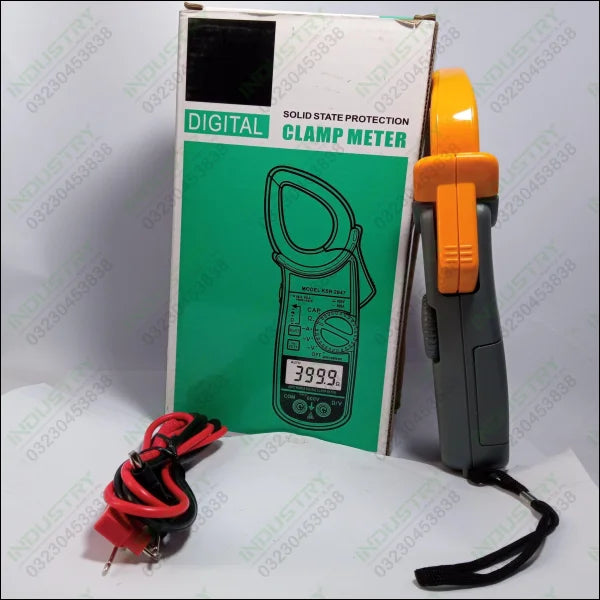 Digital Clamp Meter KSR-2017 AC/DC in Pakistan - industryparts.pk