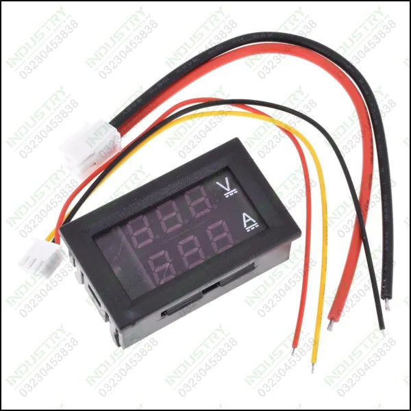 Digital LED Dual Display DC Volt, Amp Meter in Pakistan industryparts.pk