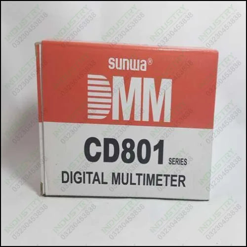 Digital Multimeter CD800a SUNWA China Made in Pakistan - industryparts.pk