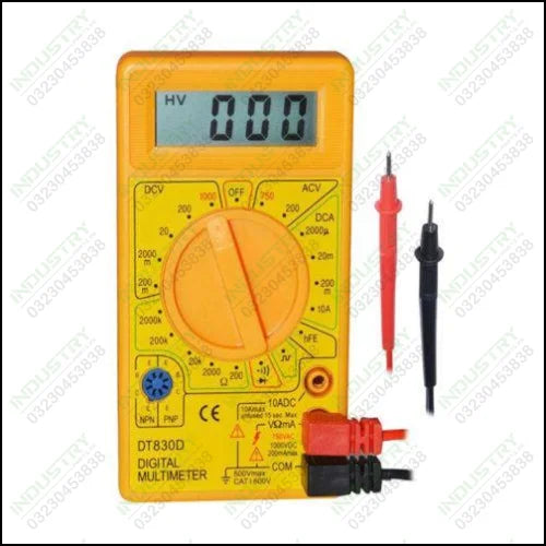 Digital Multimeter-DT830B in Pakistan - industryparts.pk