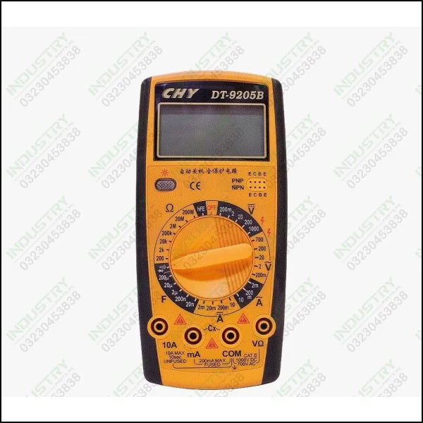 Digital Multimeter  DT9205B in Pakistan - industryparts.pk