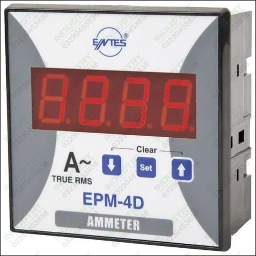 Digital Panel Meter ENTES EPM 4D Ampere Meter in Pakistan - industryparts.pk